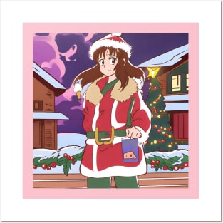 Anime Christmas Posters and Art